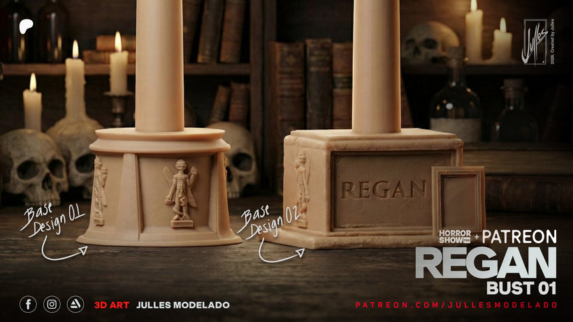 The Exorcist Horror Bust | Possessed Girl Fanart | Handcrafted Resin Collectible