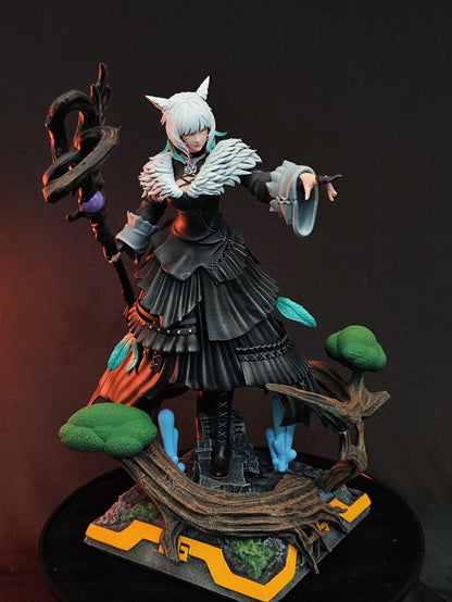 Scion of the Seventh Dawn | FFXIV Resin Figure | JRPG Fanart Collectible
