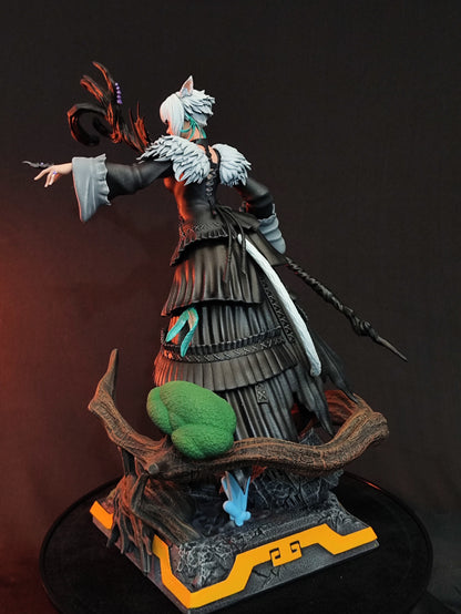 Scion of the Seventh Dawn | FFXIV Resin Figure | JRPG Fanart Collectible