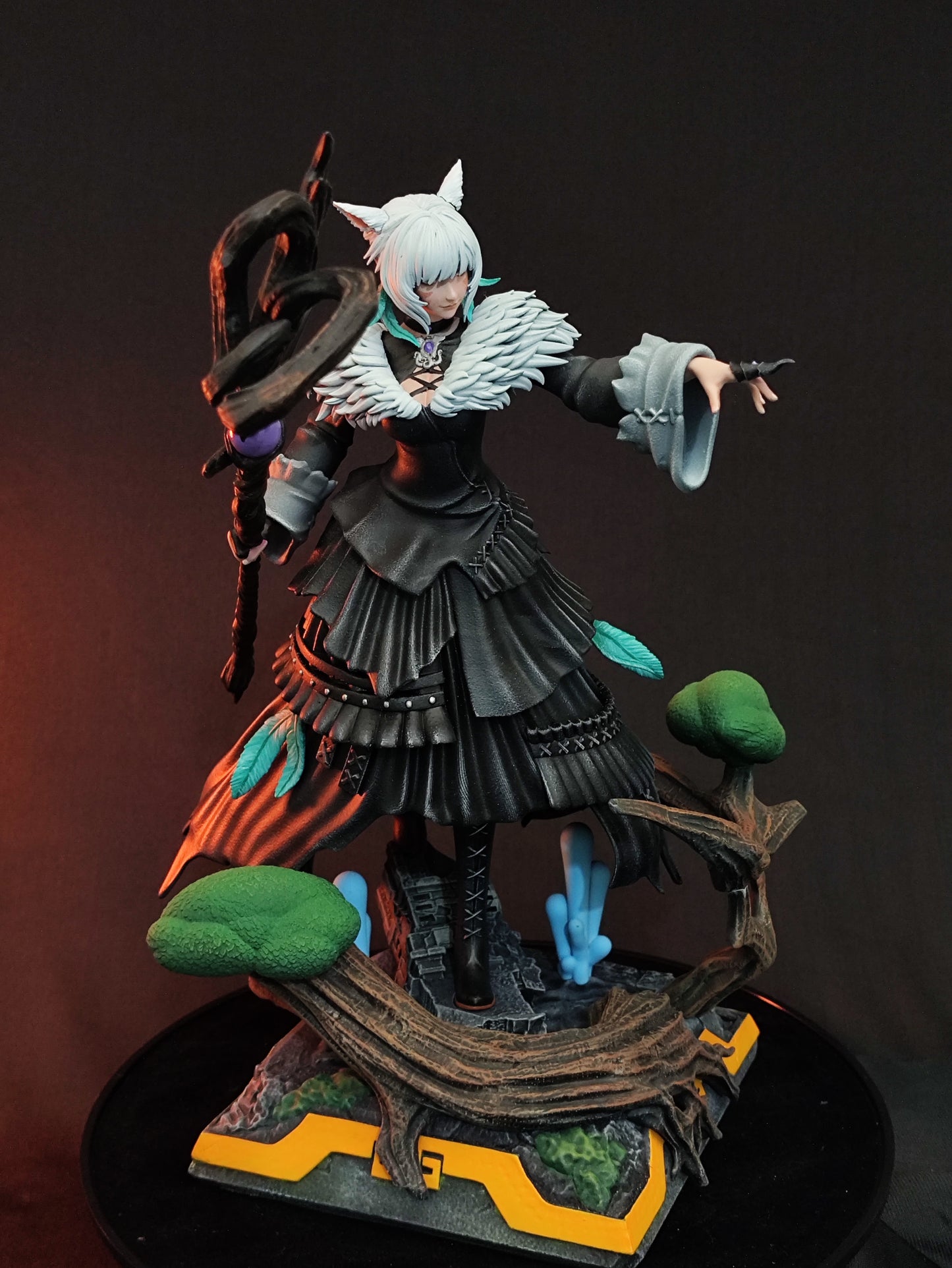 Scion of the Seventh Dawn | FFXIV Resin Figure | JRPG Fanart Collectible