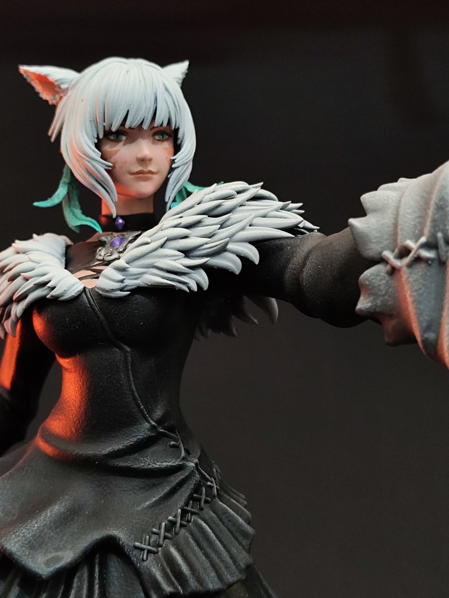Scion of the Seventh Dawn | FFXIV Resin Figure | JRPG Fanart Collectible