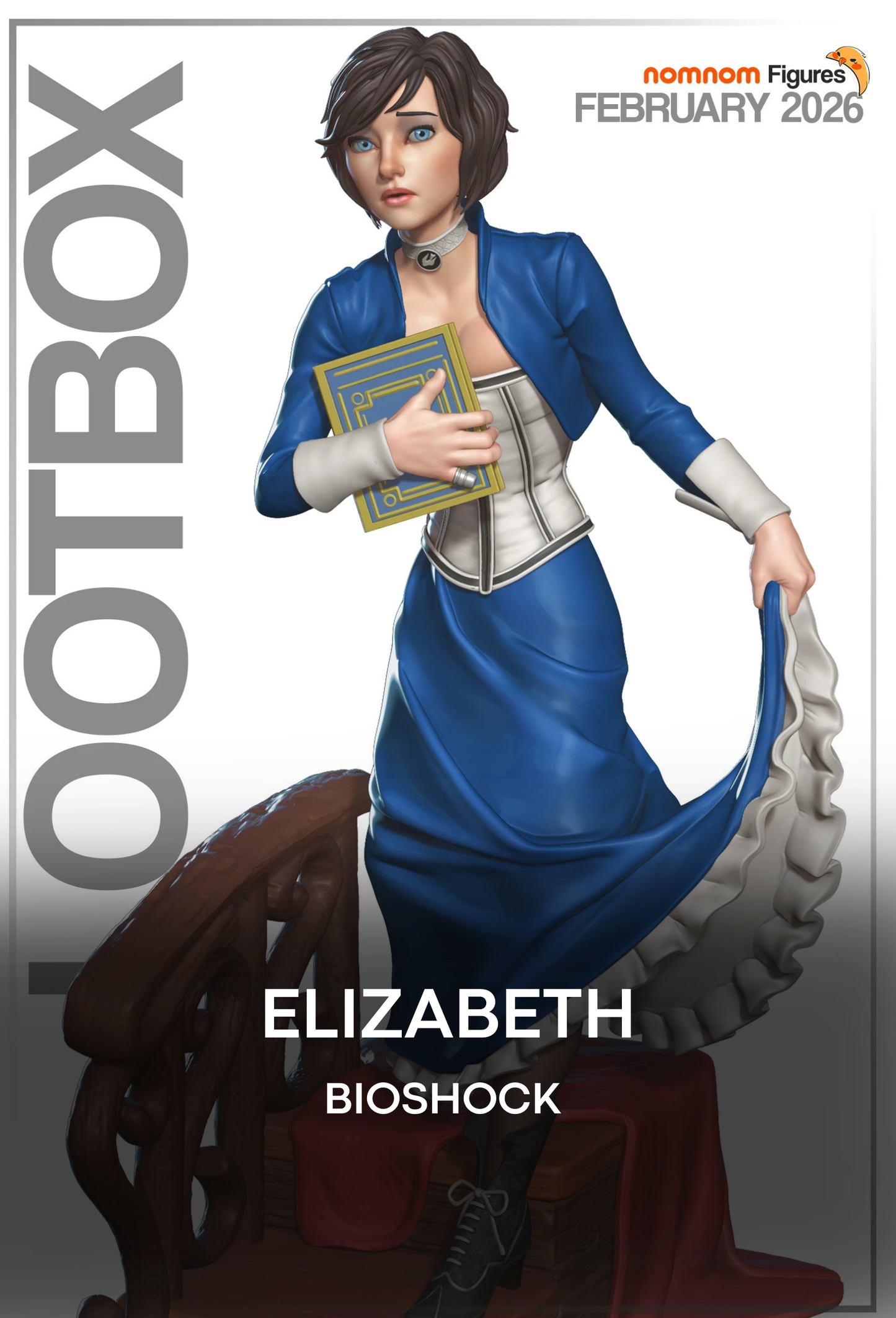 Victorian Steampunk Heroine – Fanart Video Game Resin Statue