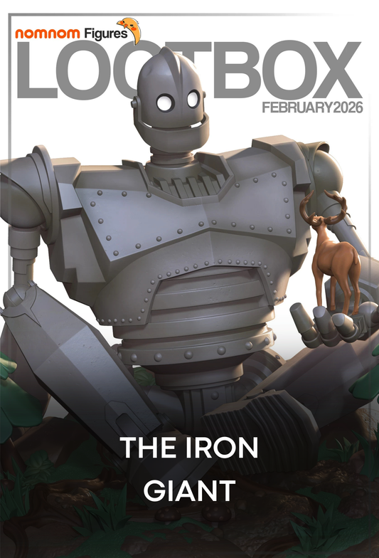 Giant Friendly Robot – Fanart Retro Sci-Fi Resin Statue