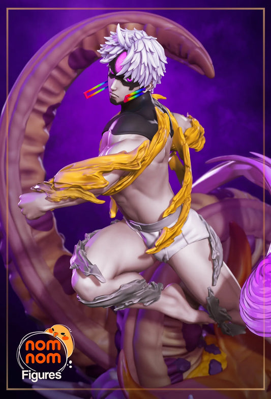 Magical / Mysterious Character | Dandadan Fanart Figure | Handcrafted Resin Collectible