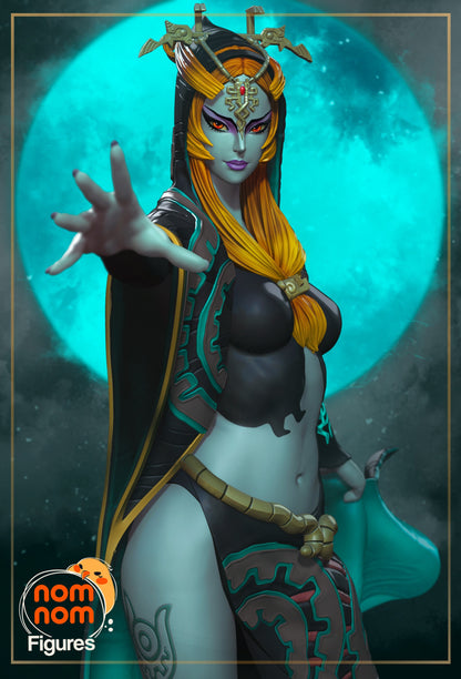 Twilight Princess Fanart Figure | The Legend of Zelda Resin Collectible | Handcrafted Decor