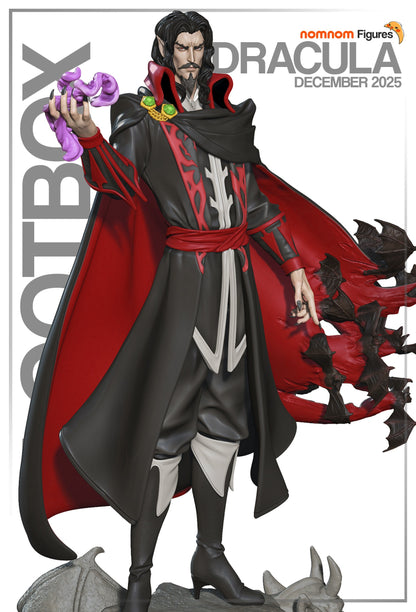 Lord of Darkness Fanart Figure | Castlevania Resin Collectible | Handcrafted Decor