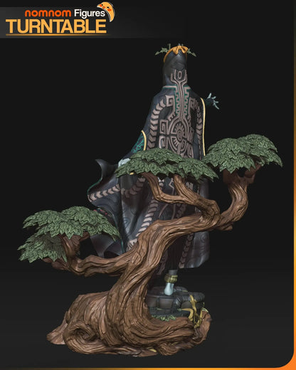 Twilight Princess Fanart Figure | The Legend of Zelda Resin Collectible | Handcrafted Decor